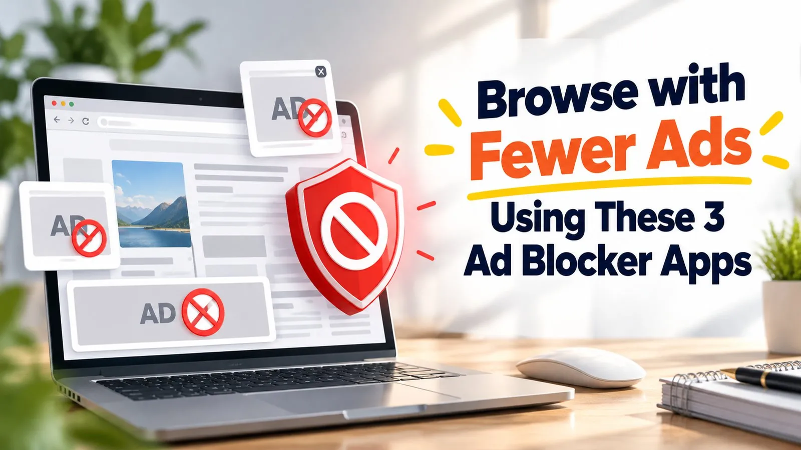 Browse with Fewer Ads Using These 3 Ad Blocker Apps