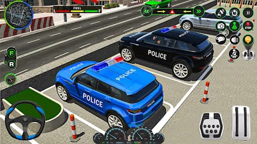 Police Car Parking: Car Games