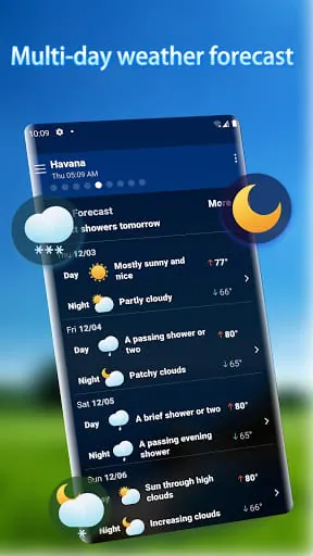 Local Weather Alerts - Widget