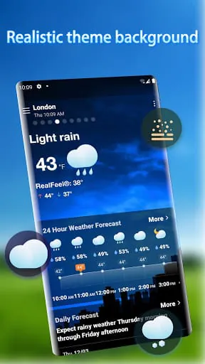 Local Weather Alerts - Widget