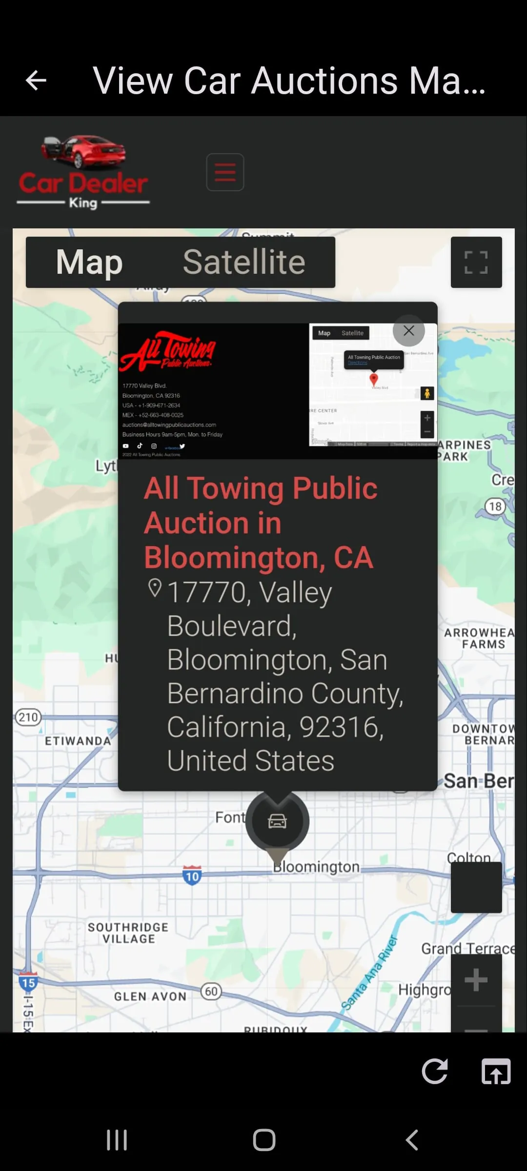 Public Car Auctions Directory