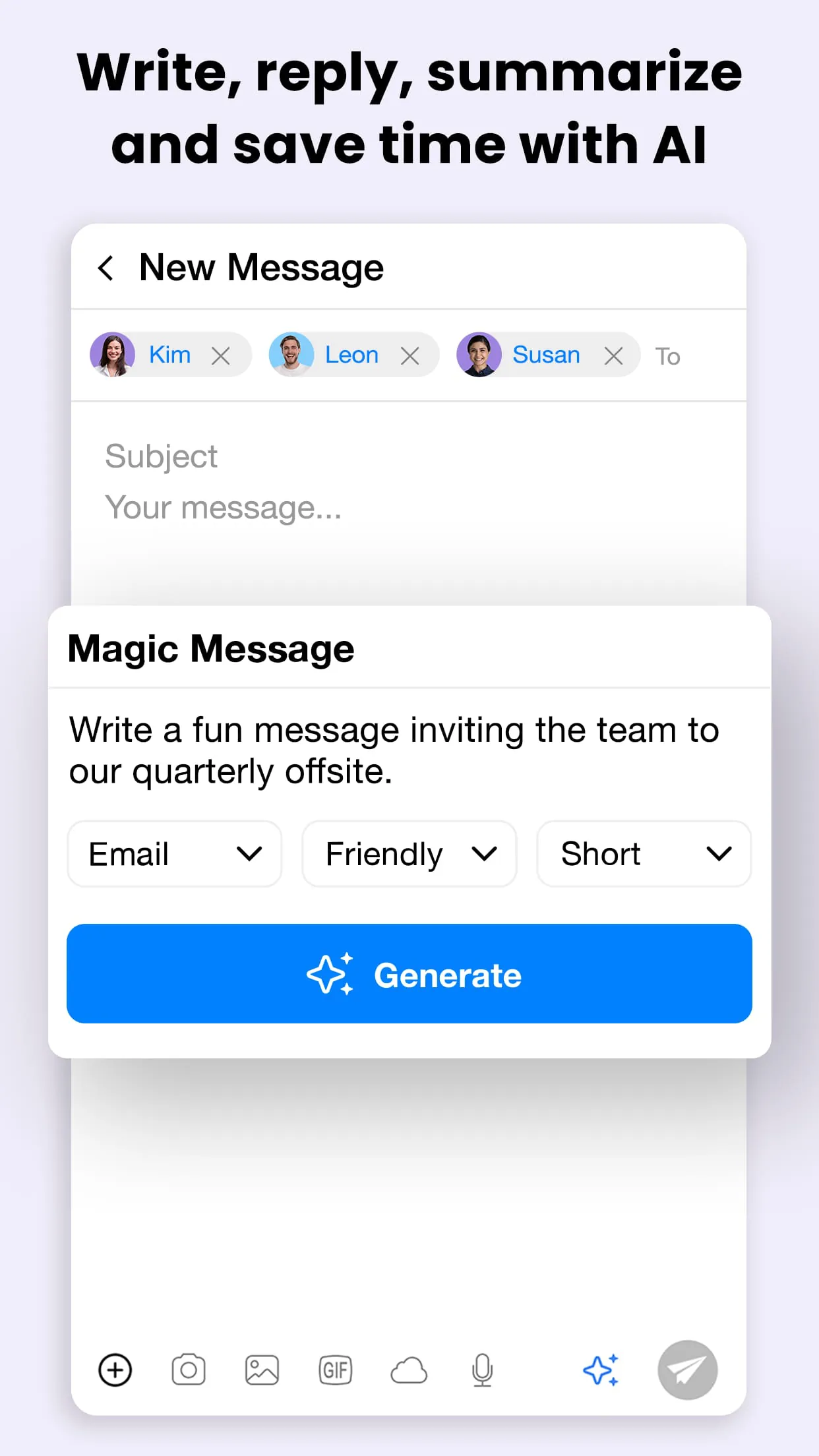 Spike - Email & Team Chat