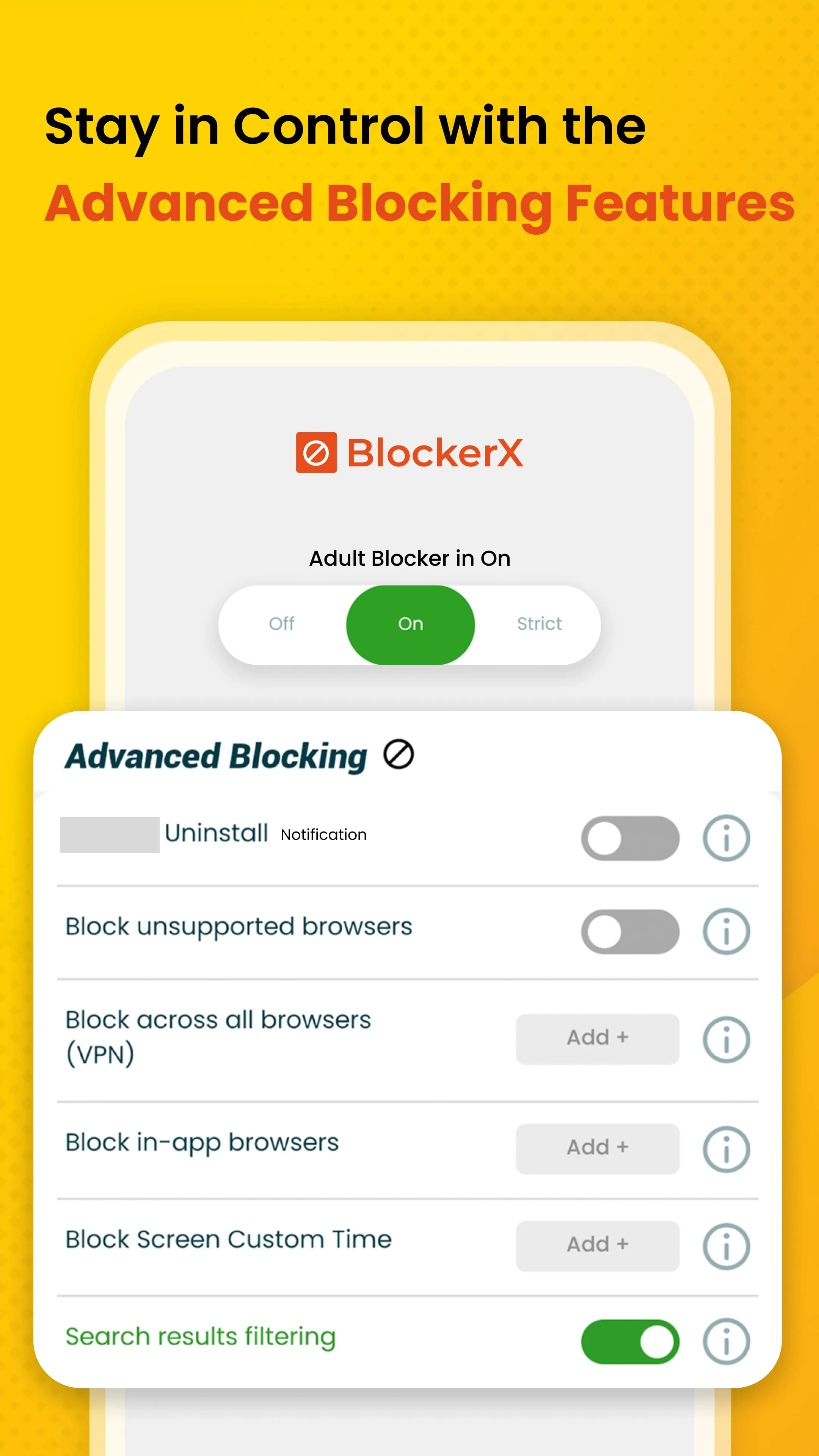 BlockerX: Porn Blocker