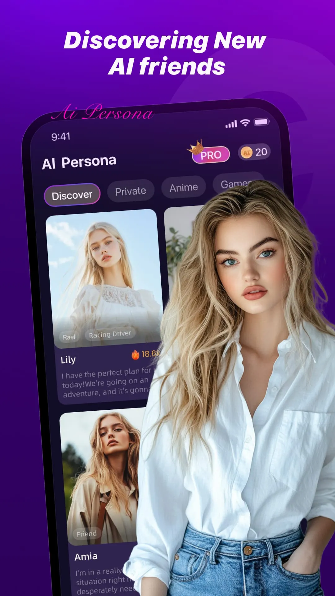 Persona.AI: your AI soulmate