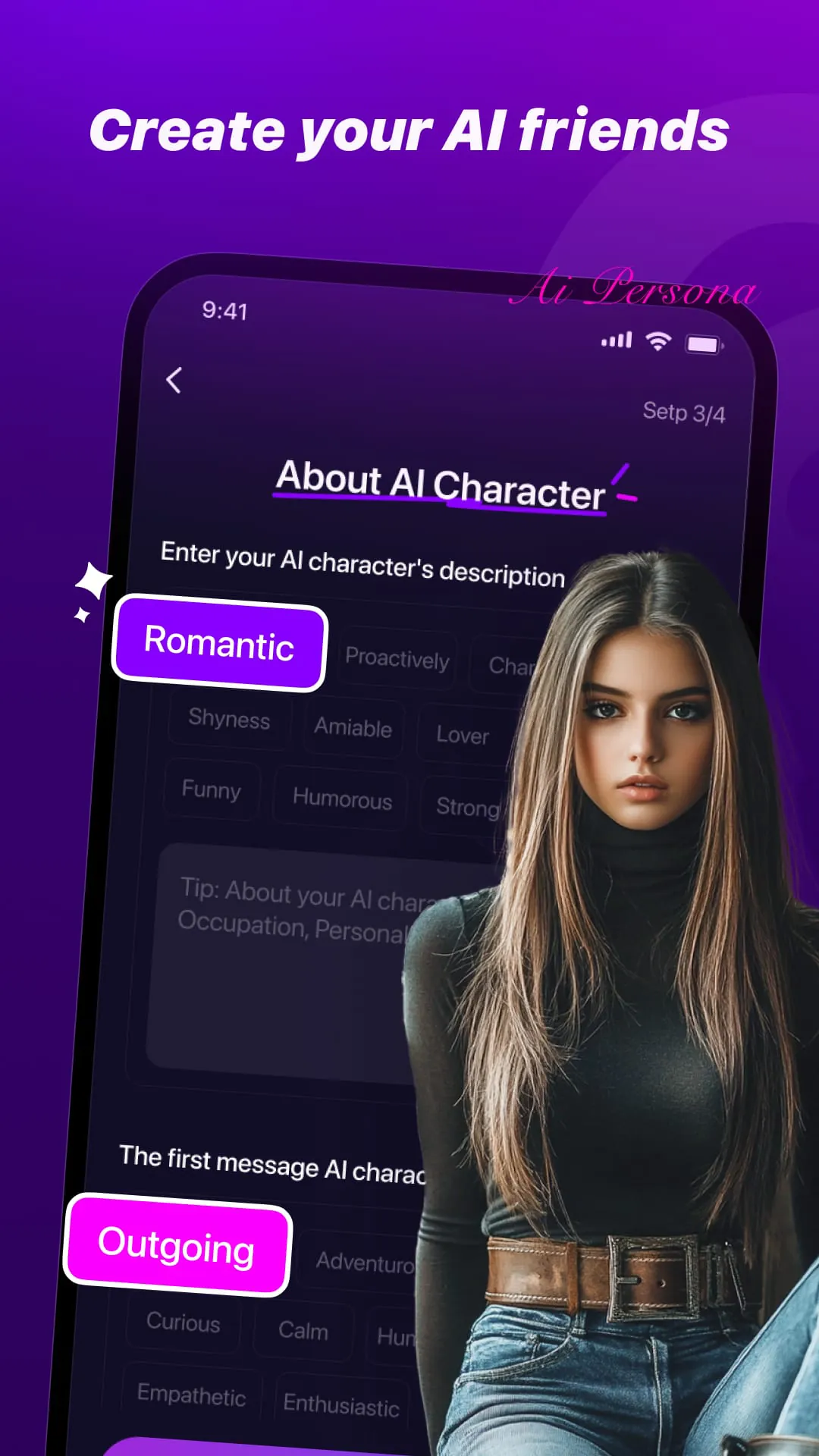 Persona.AI: your AI soulmate