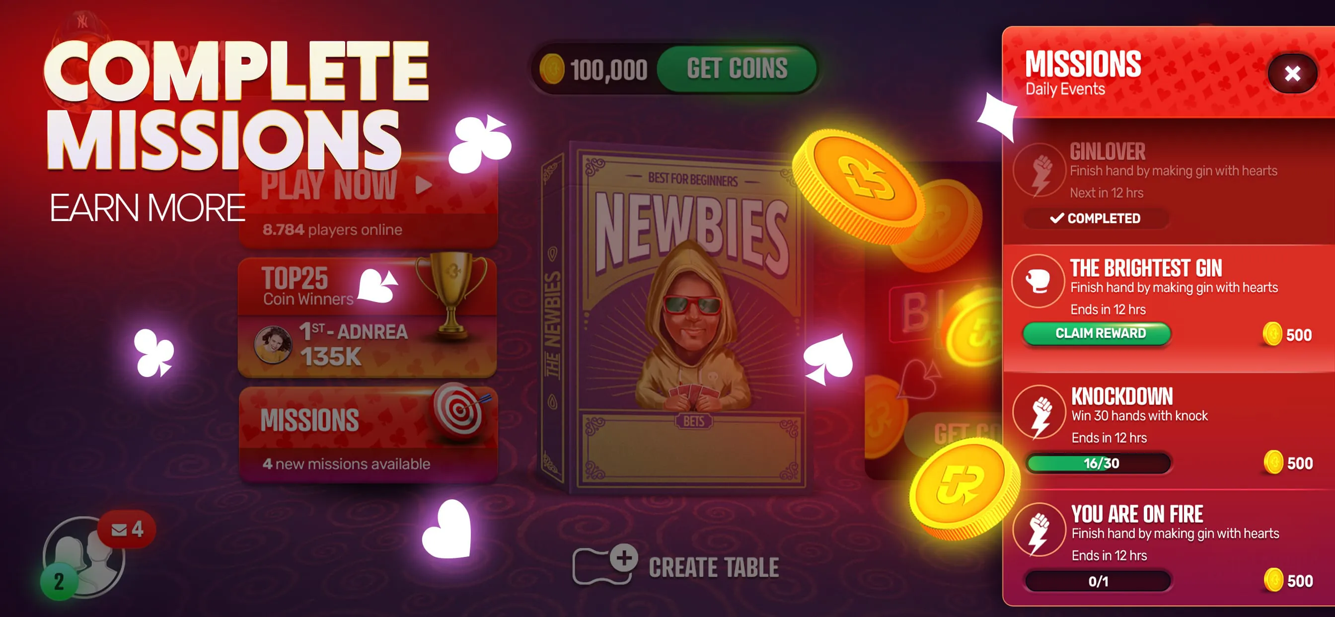 Gin Rummy Extra - Online Rummy