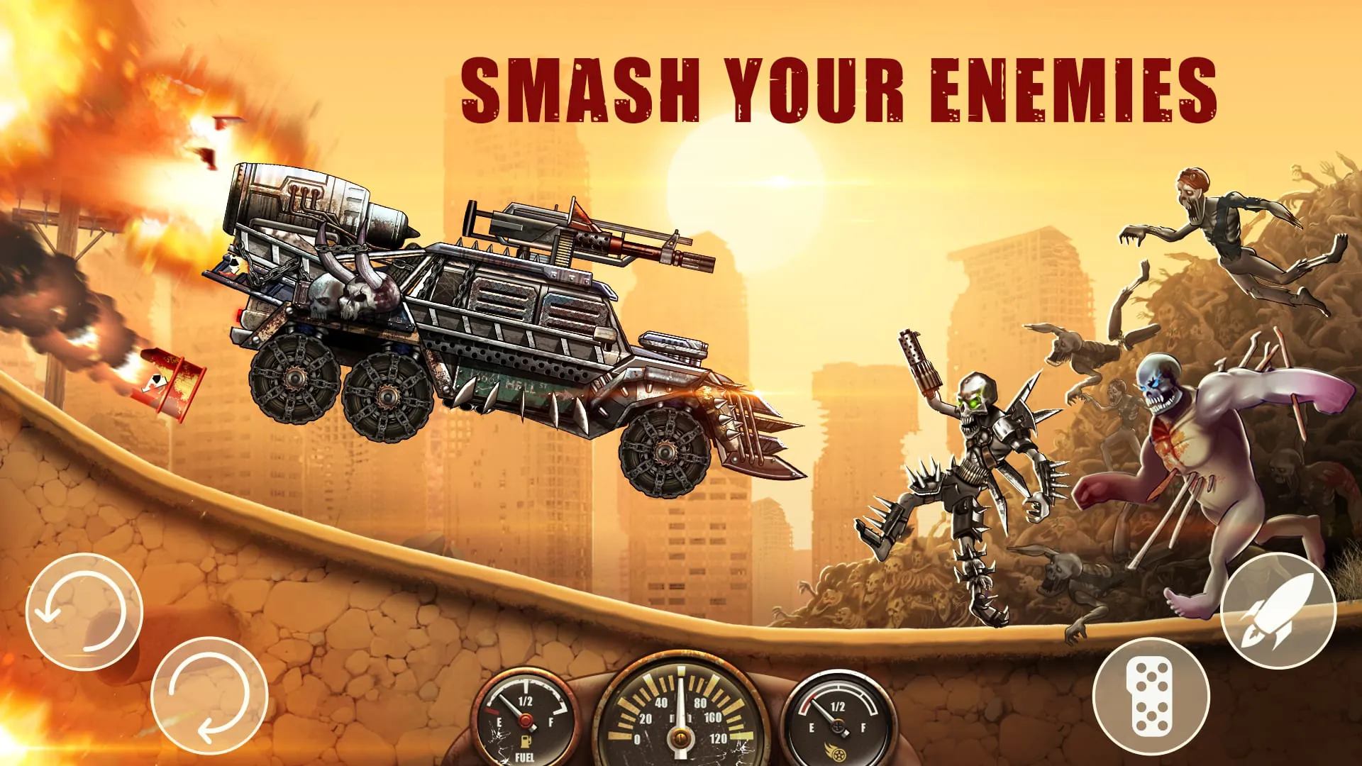 Zombie Hill Racing: Earn Climb