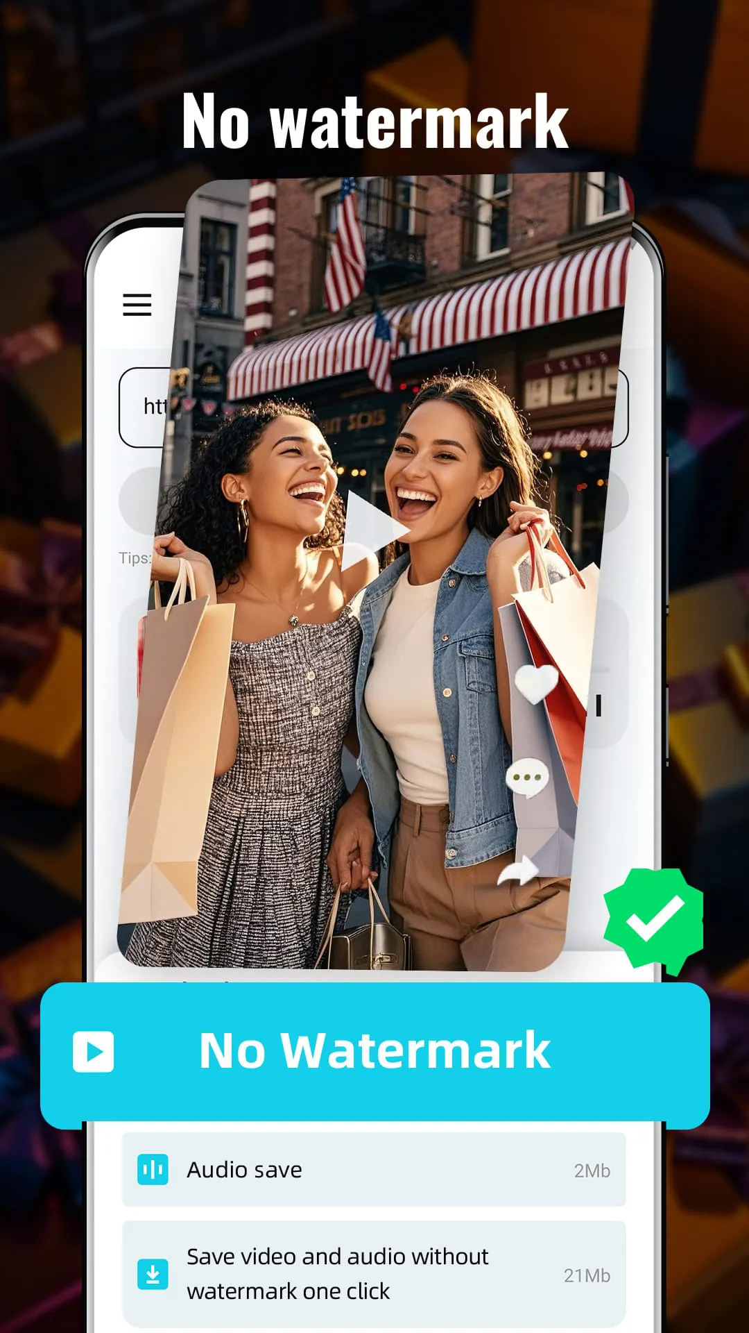 Download video no watermark