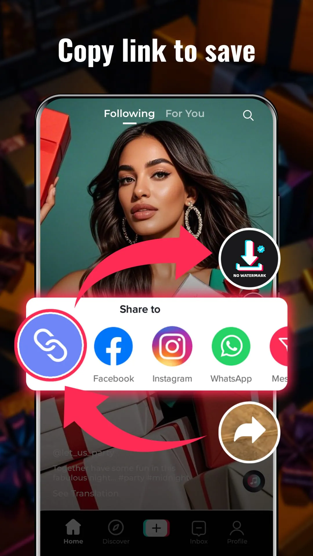Download video no watermark