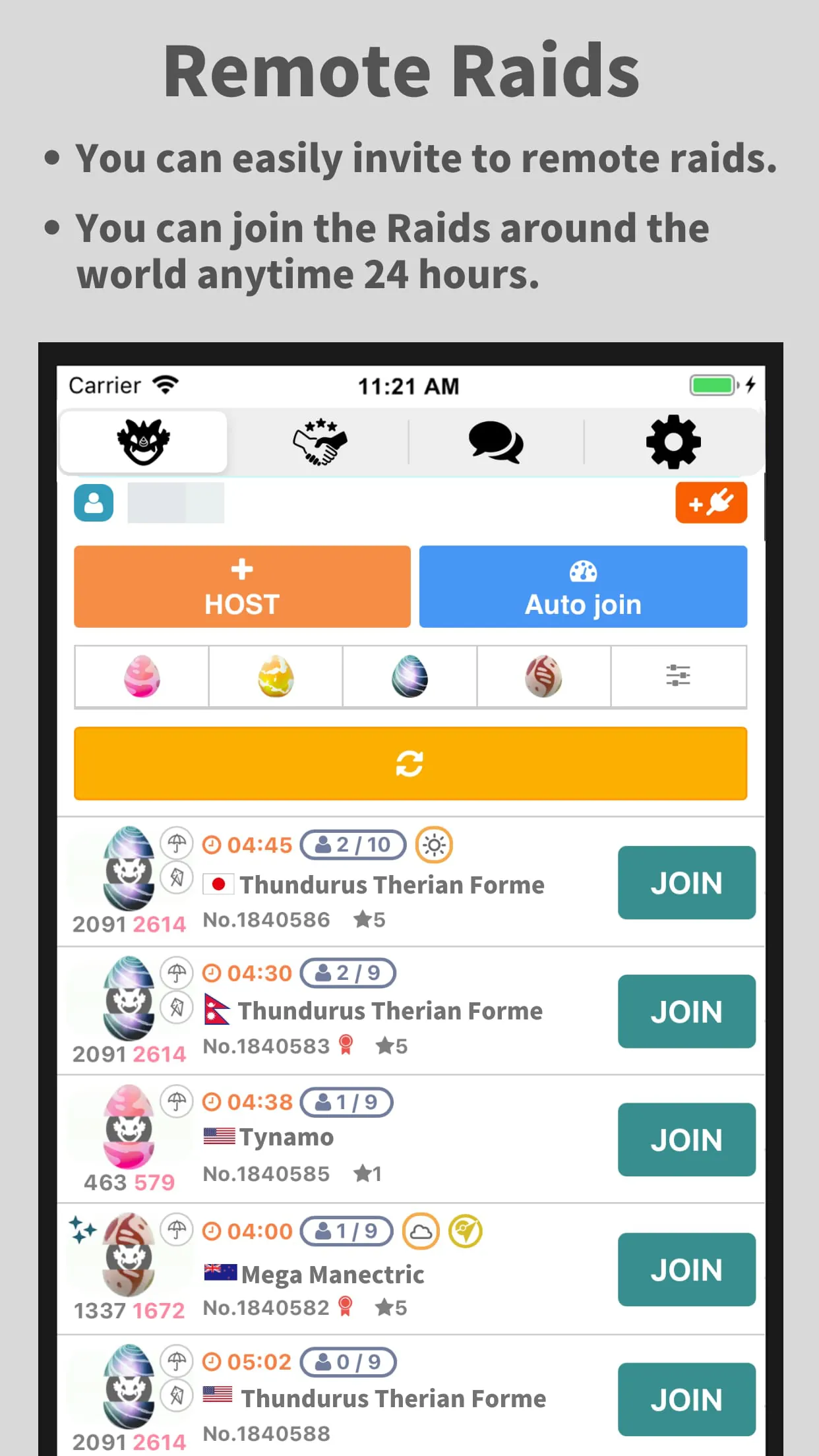 GO FRIEND - Remote Raids