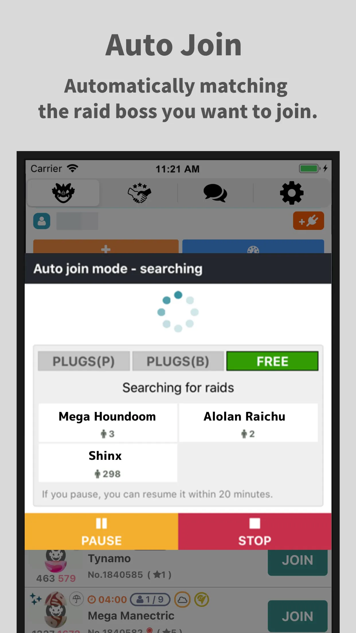 GO FRIEND - Remote Raids