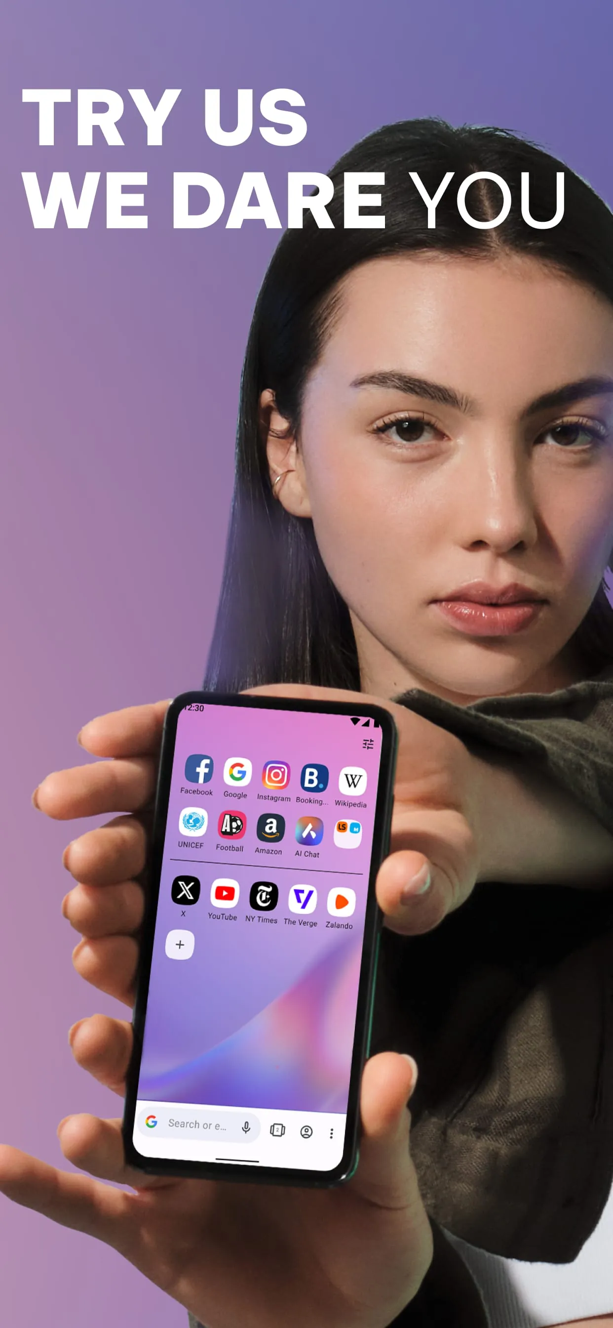 Opera browser with AI