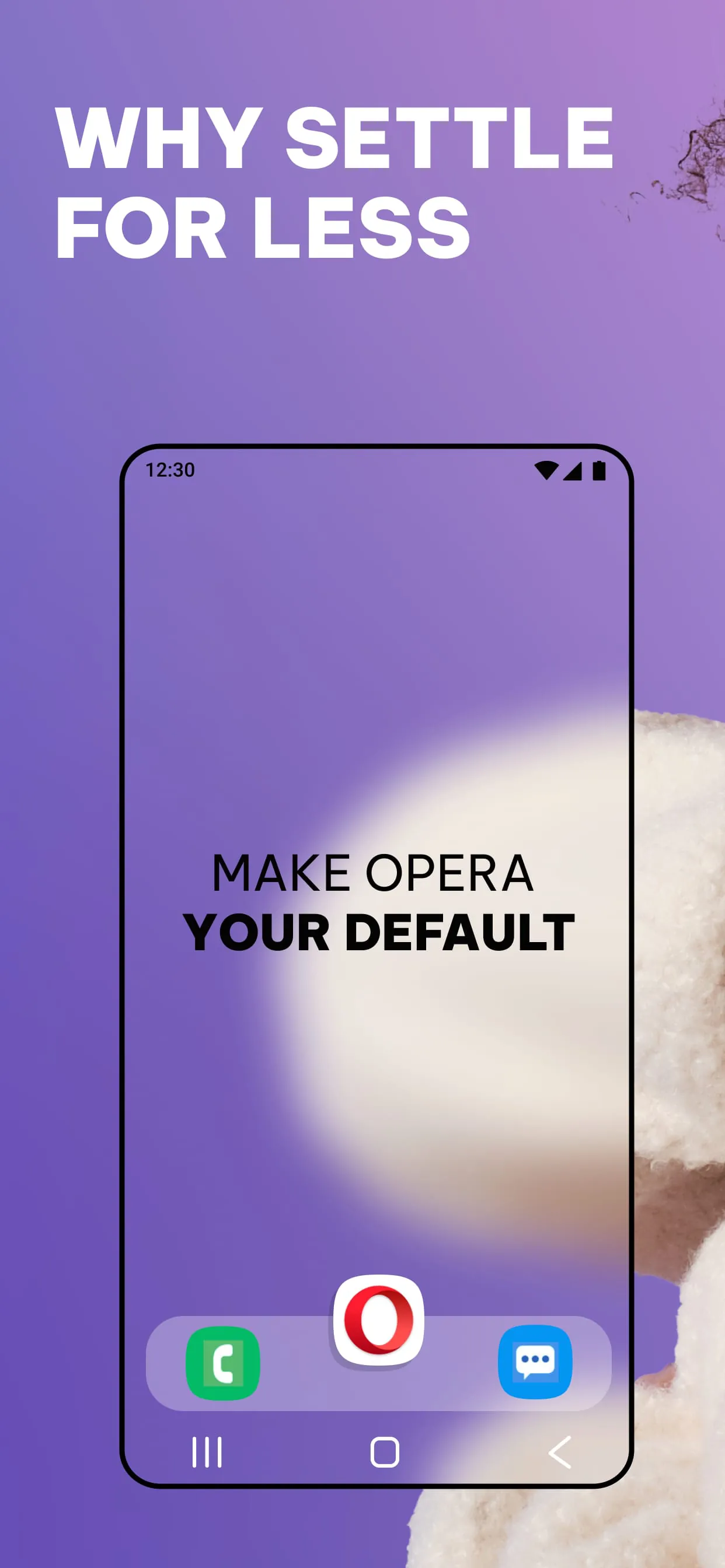 Opera browser with AI
