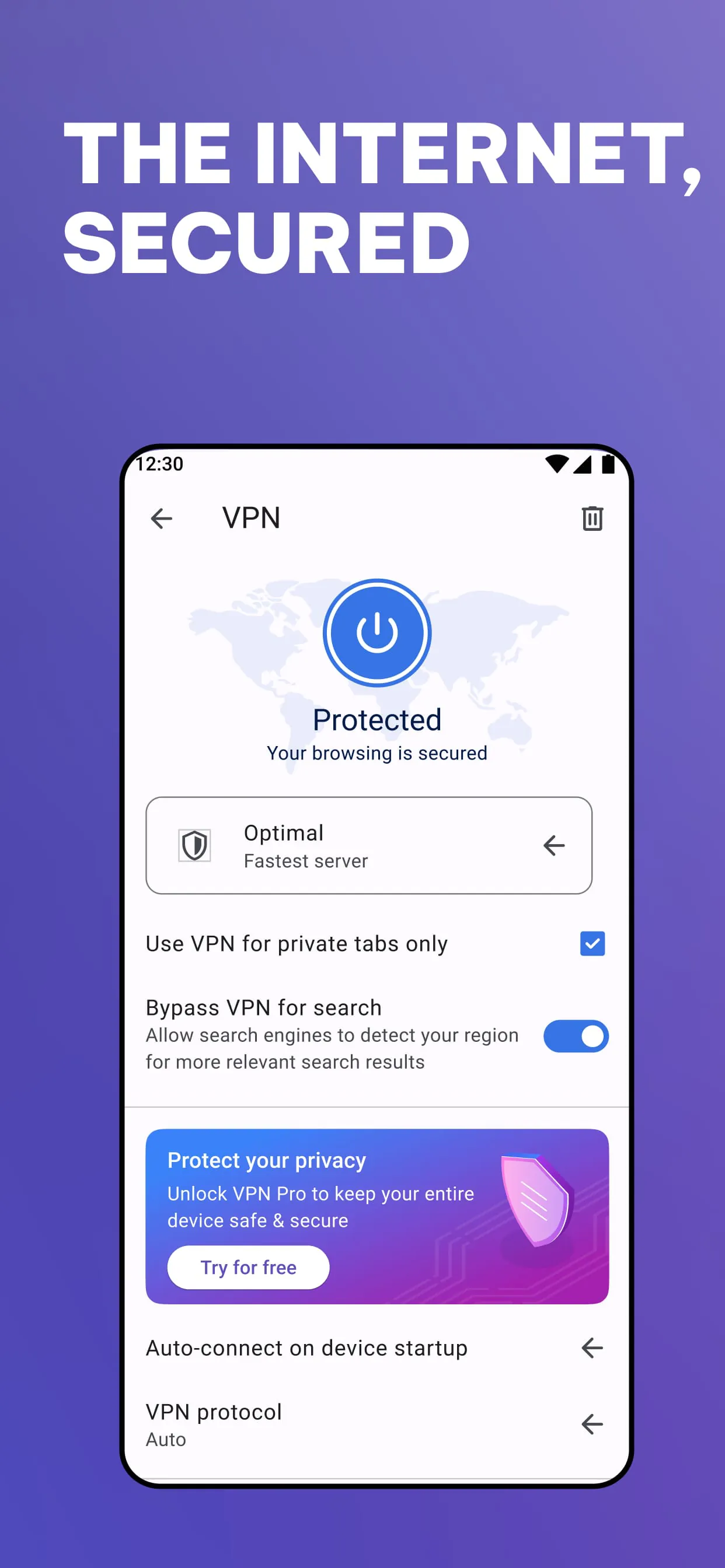 Opera browser with AI