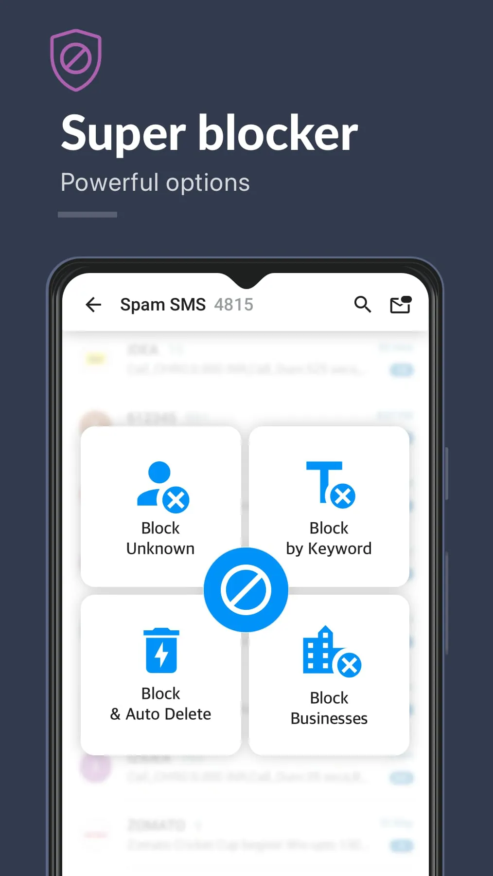 Mezo - Spam Blocker, SMS Block
