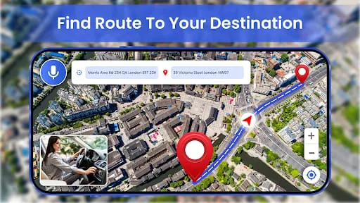 Live Earth Map- Satellite View