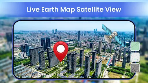 Live Earth Map- Satellite View