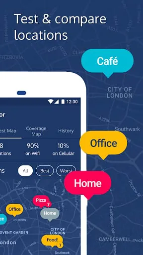 Meteor Speed Test 4G, 5G, WiFi