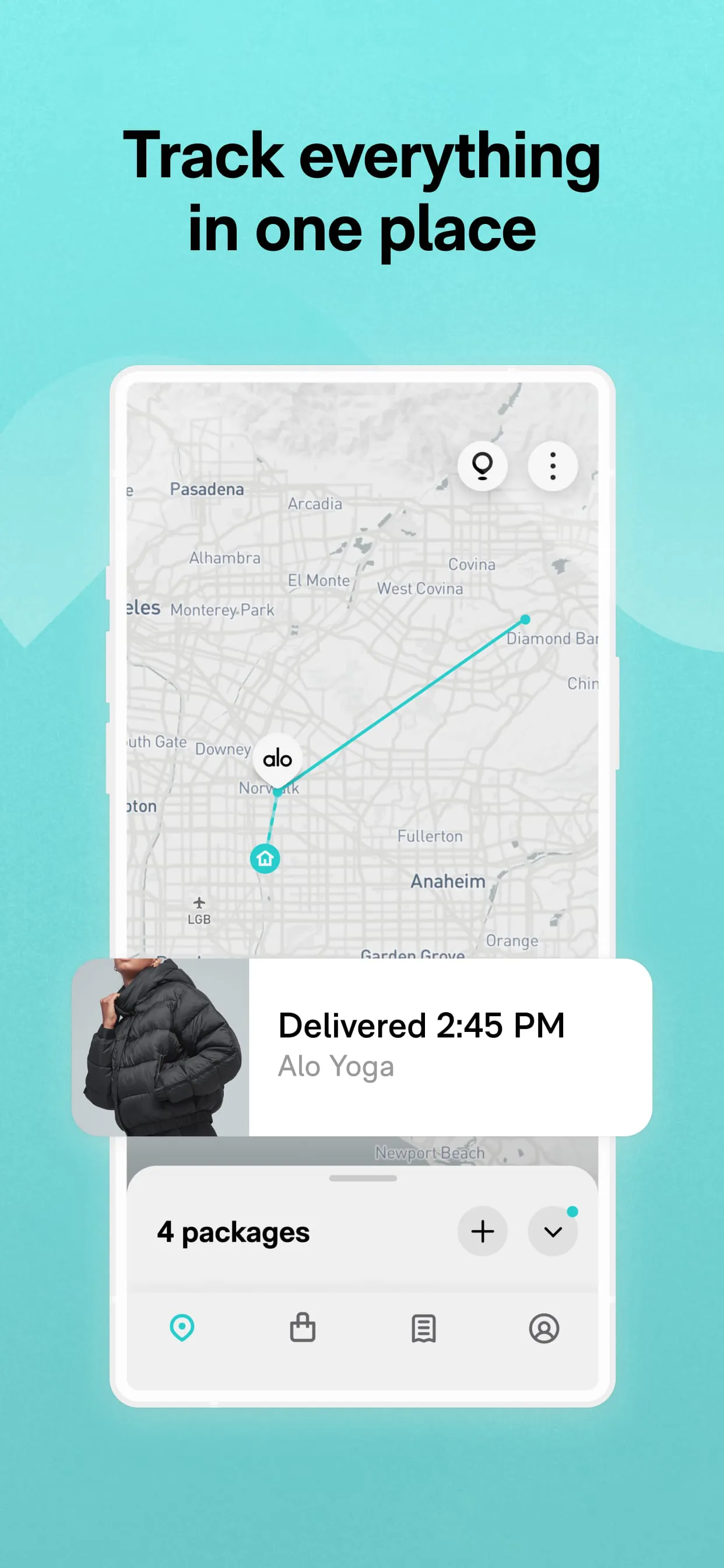 Route: Package Tracker