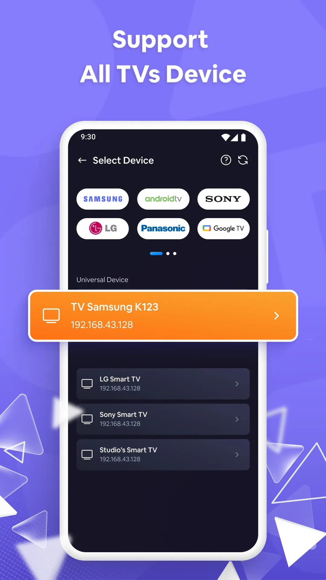 Universal TV Remote Control
