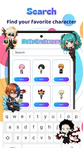 Live Anime Shimeji Pets