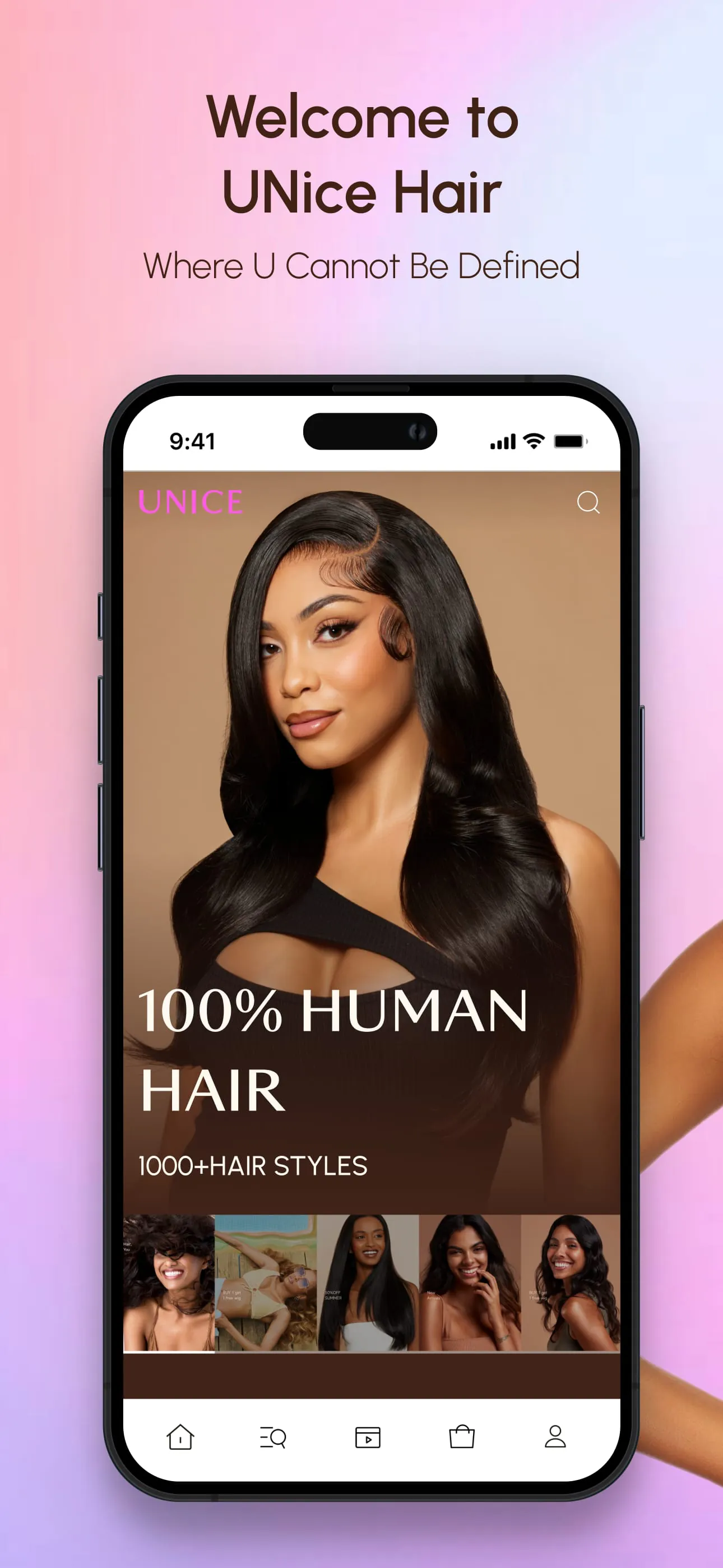 UNice: Wigs & Hair Bundles