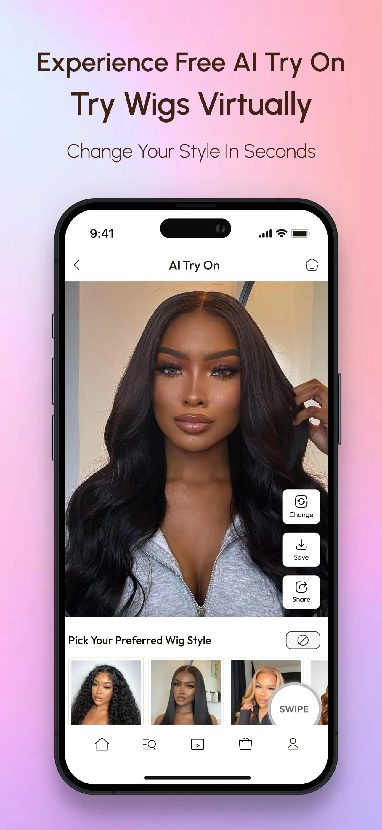 UNice: Wigs & Hair Bundles