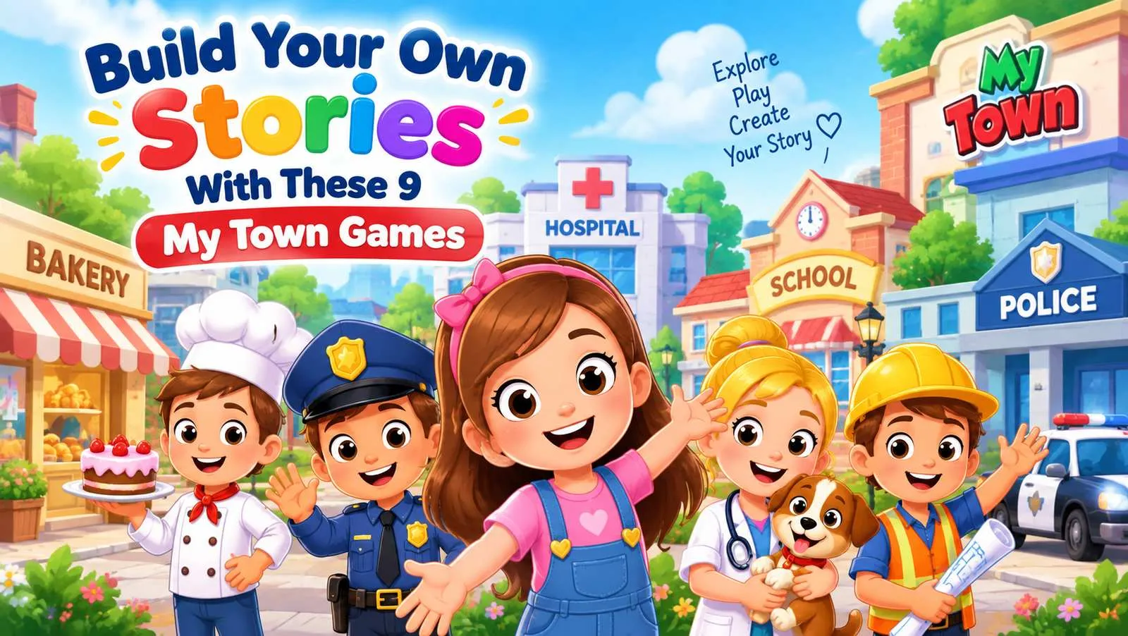 Build Your Own Stories With These 9 My Town Games