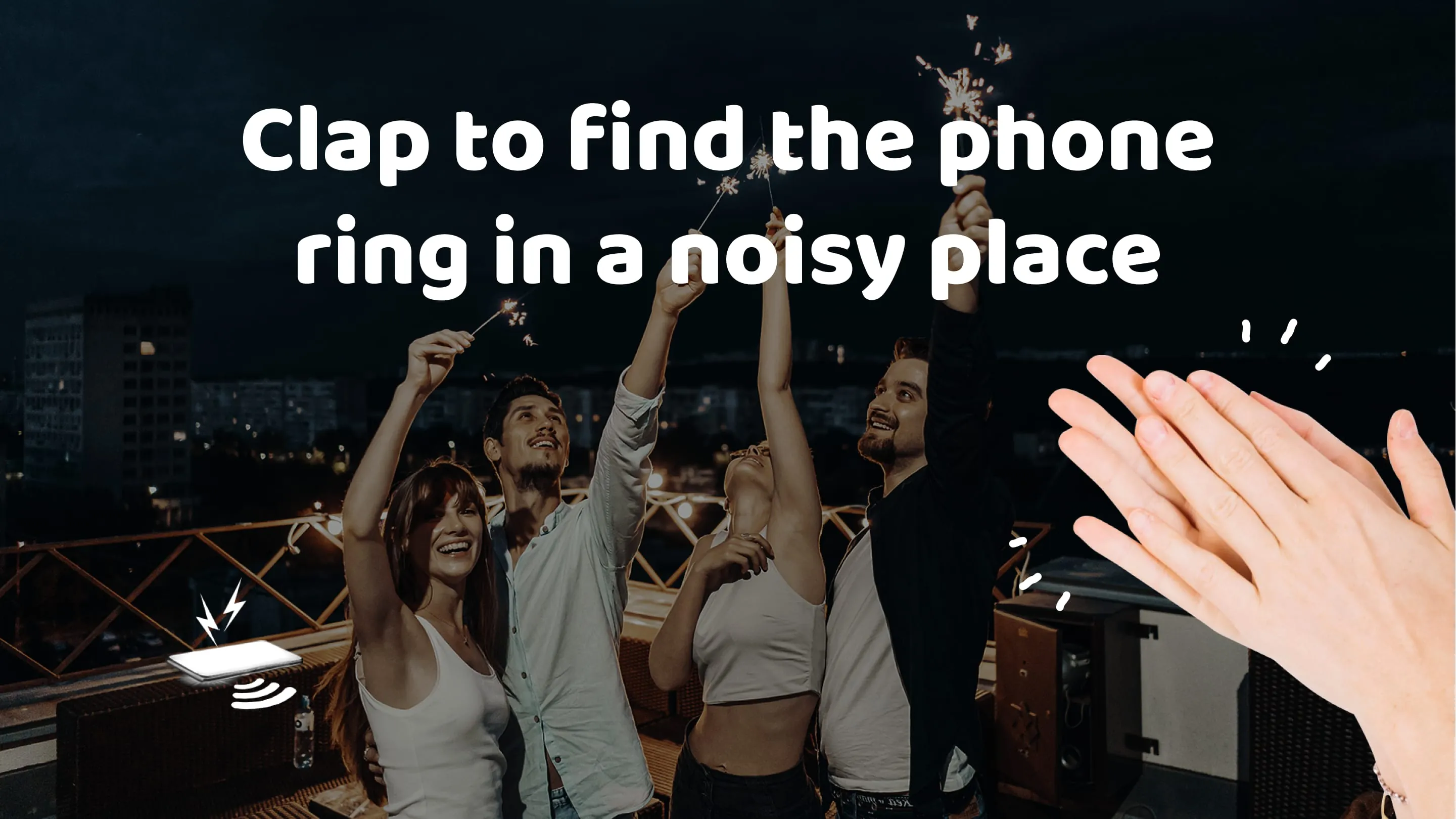 Find My Phone By Clap, Whistle