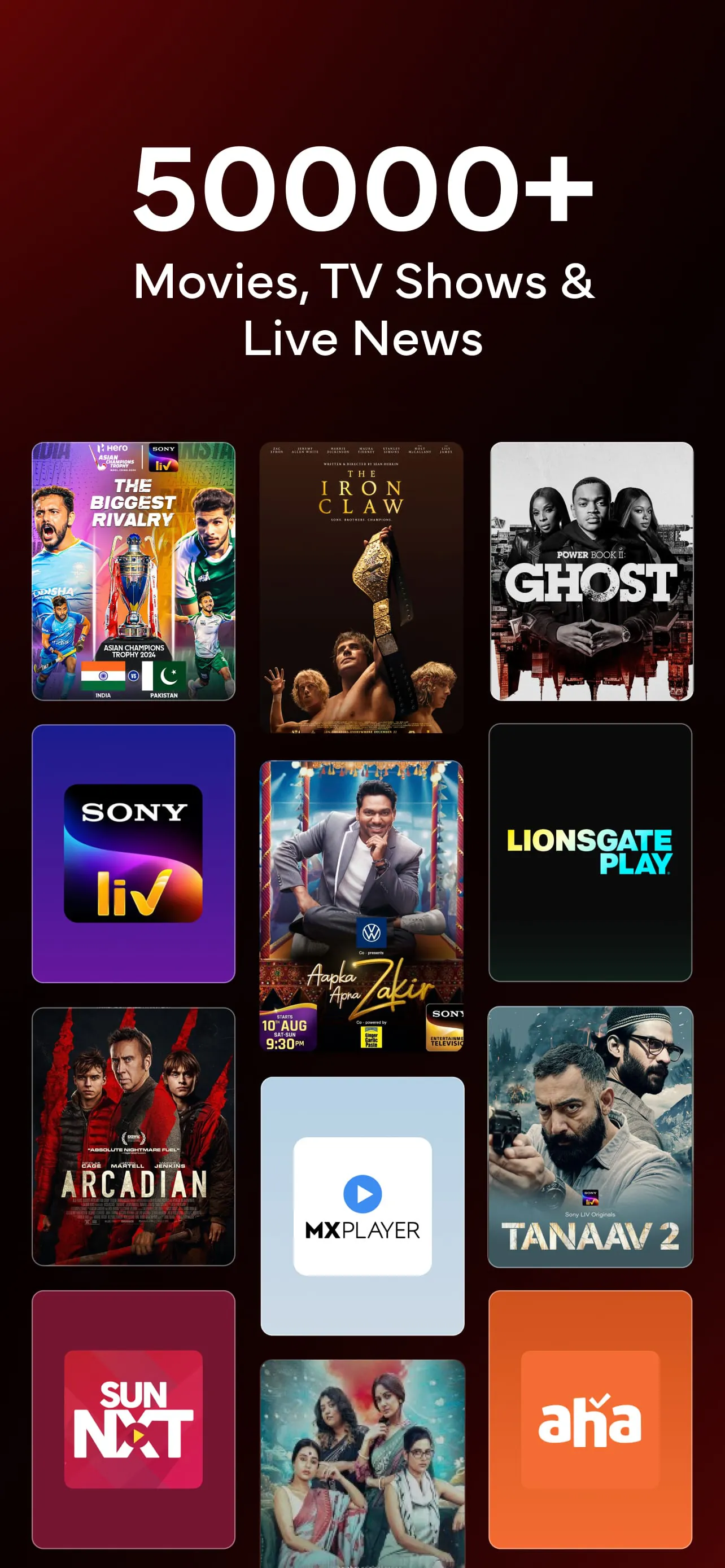 Airtel Xstream Play: 23+ OTTs