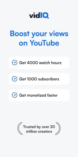 vidIQ for YouTube