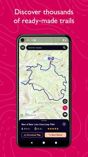 OS Maps: Explore hiking trails