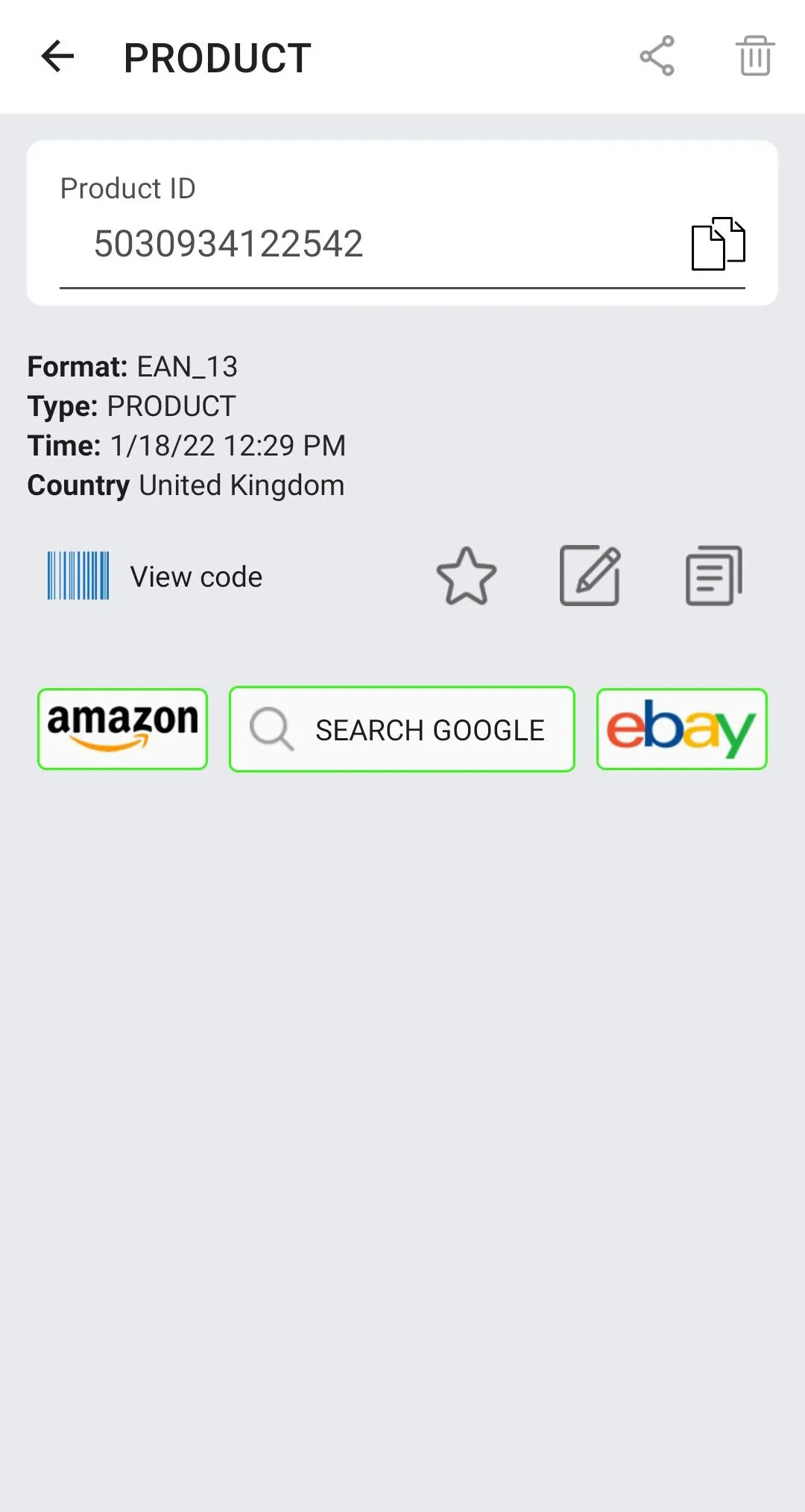 QR Barcode : Scanner & Create