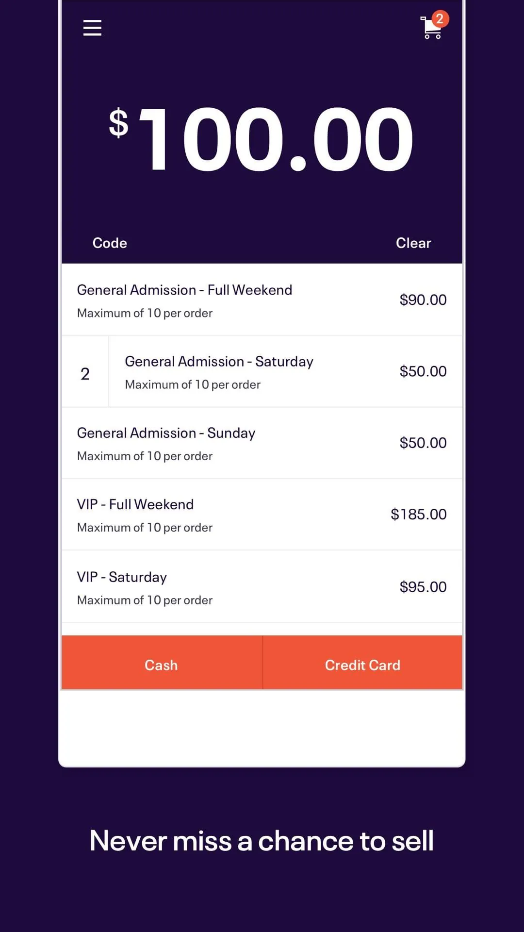 Eventbrite Organizer