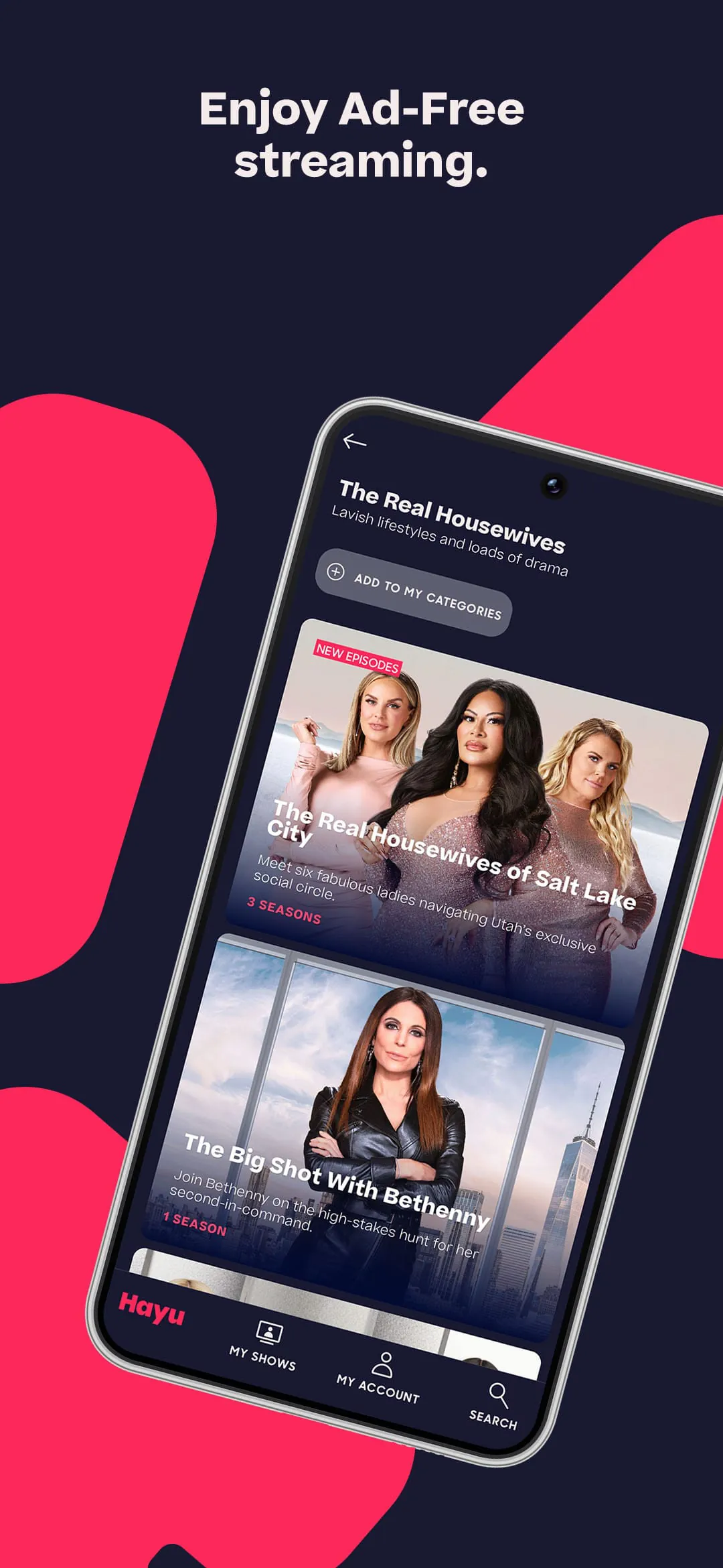 Hayu - Watch Reality TV