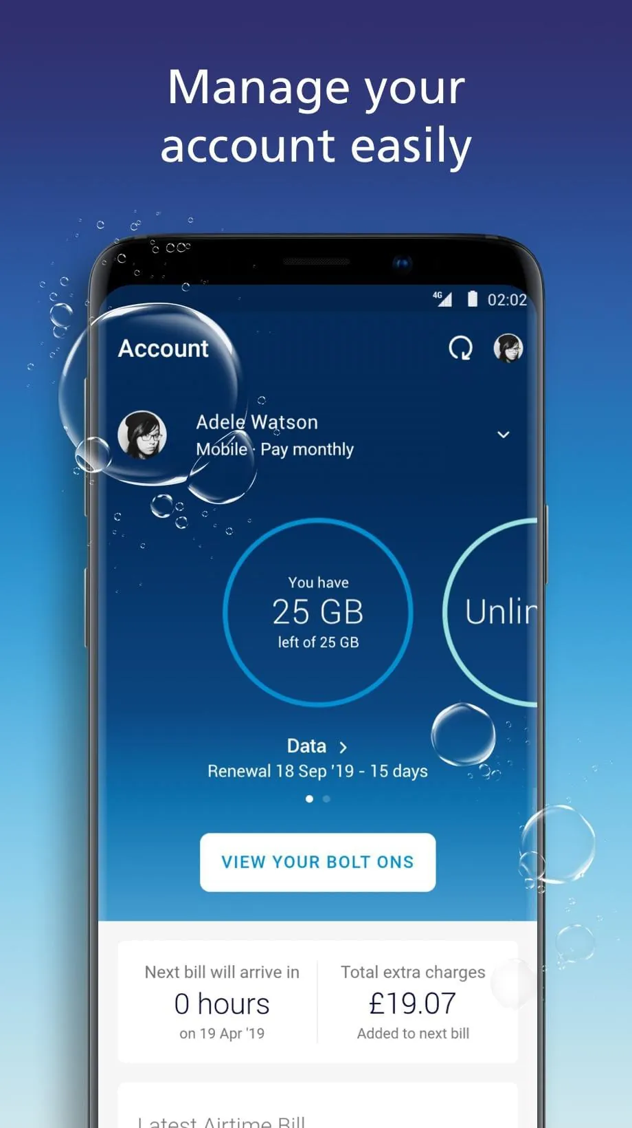 Mobile Account Manager – My O2