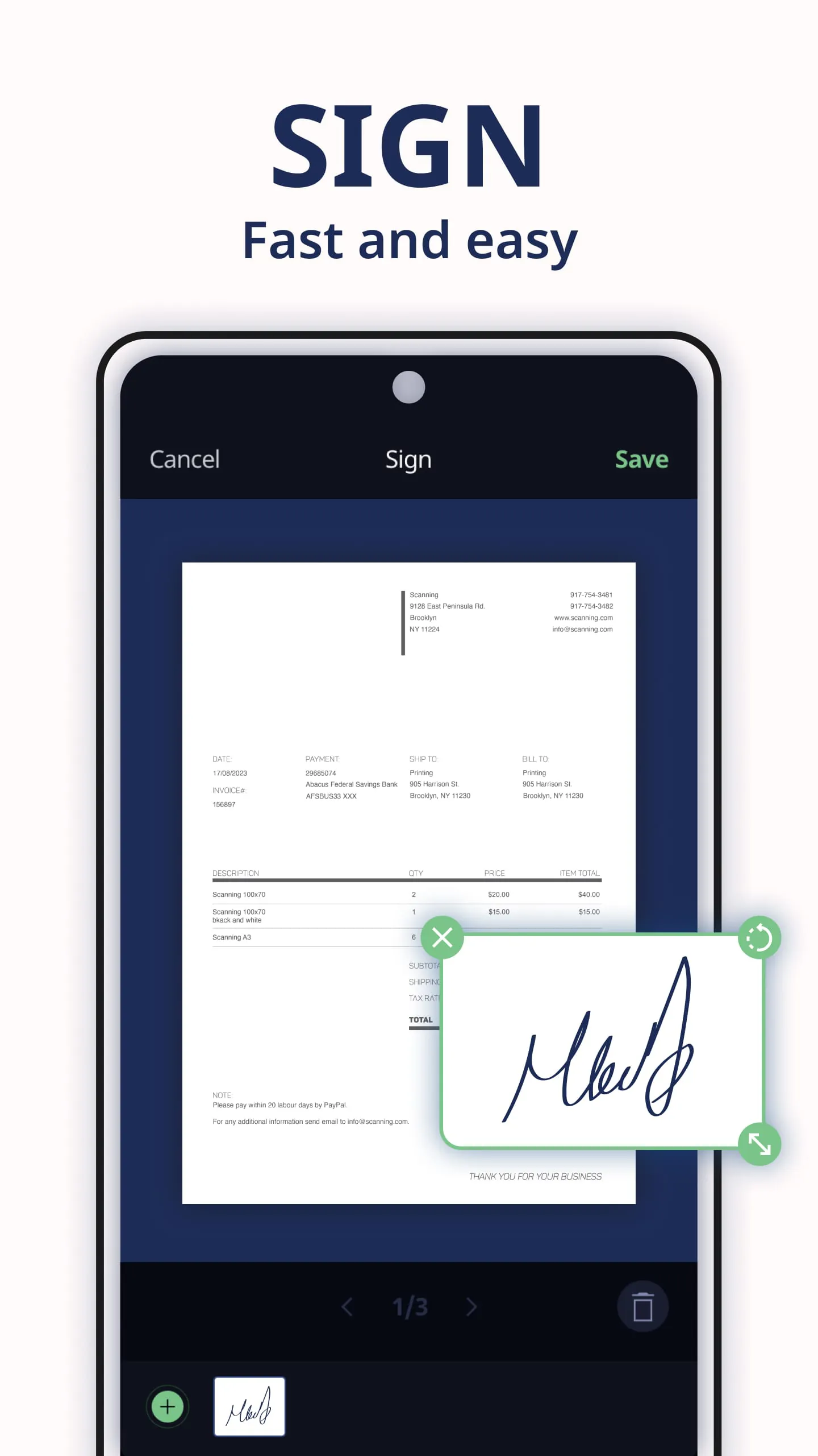 Document Scanner PDF・Scan Shot