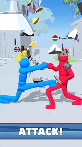 Fight Pose - Stickman Clash