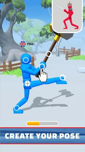 Fight Pose - Stickman Clash