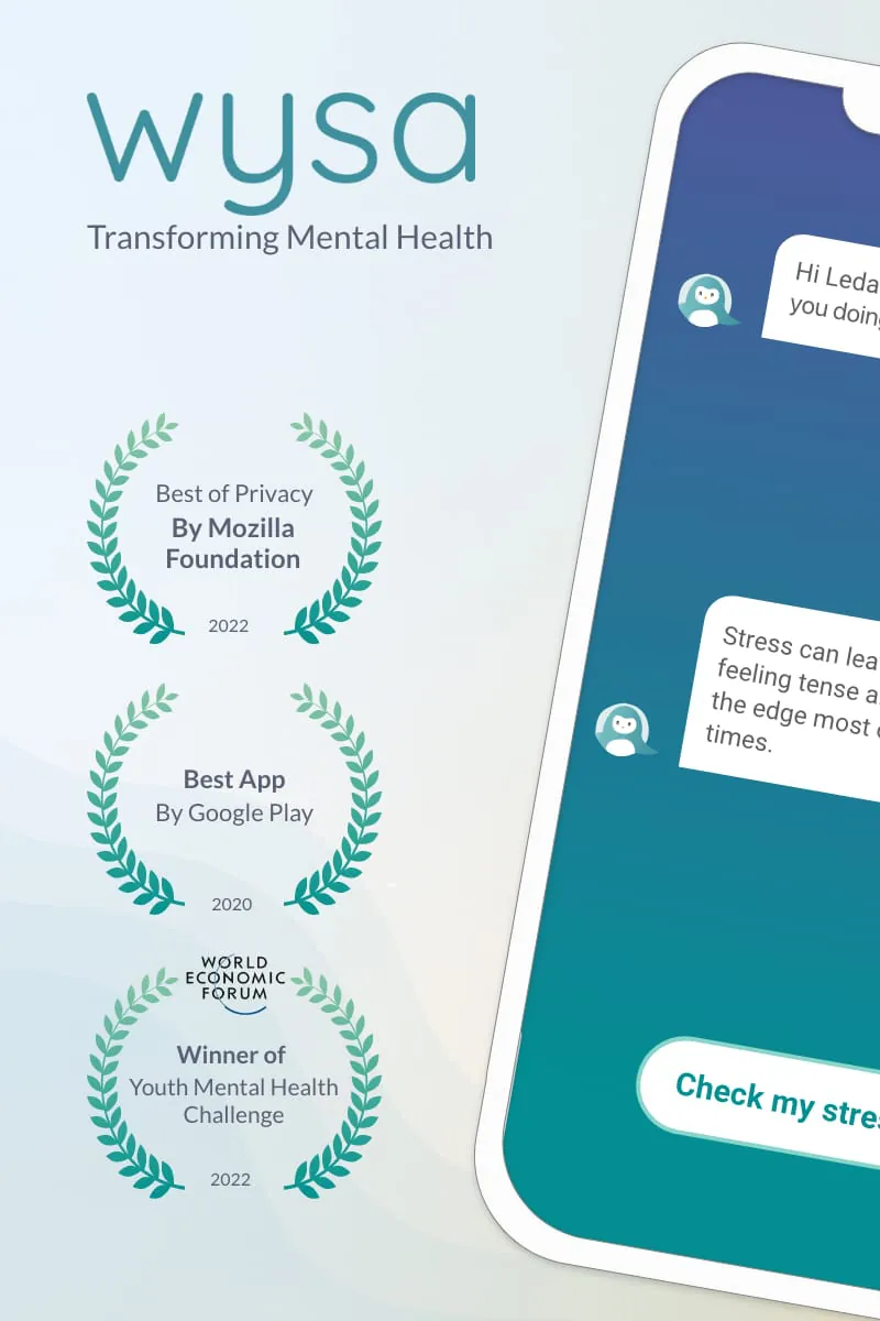 Wysa: Anxiety, therapy chatbot