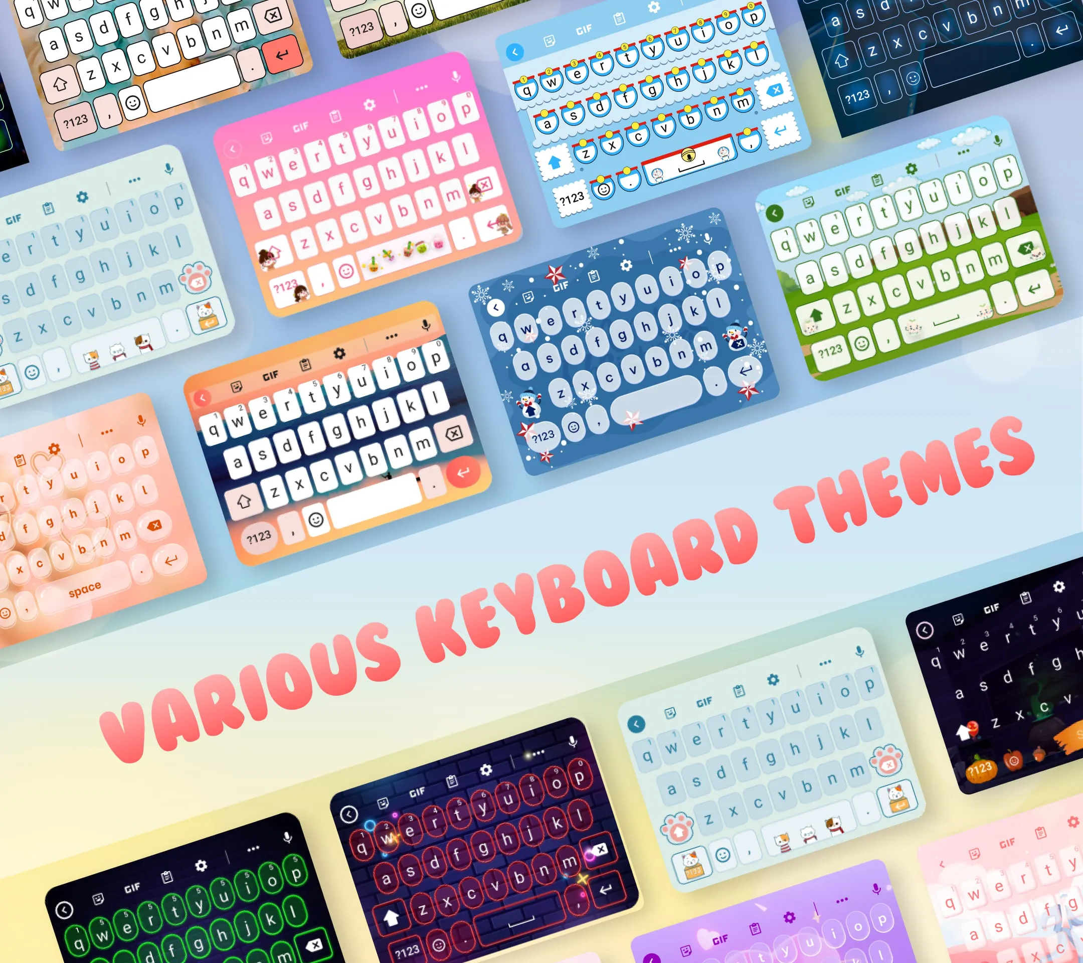 Emoji Keyboard: Theme, Photo
