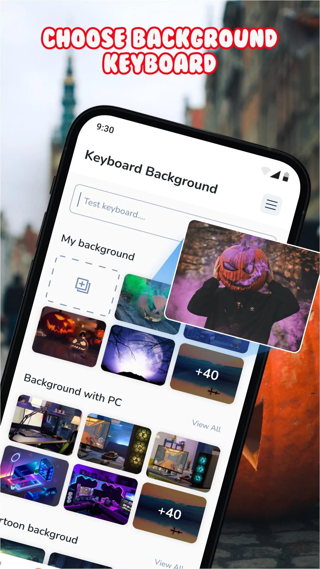 Emoji Keyboard: Theme, Photo