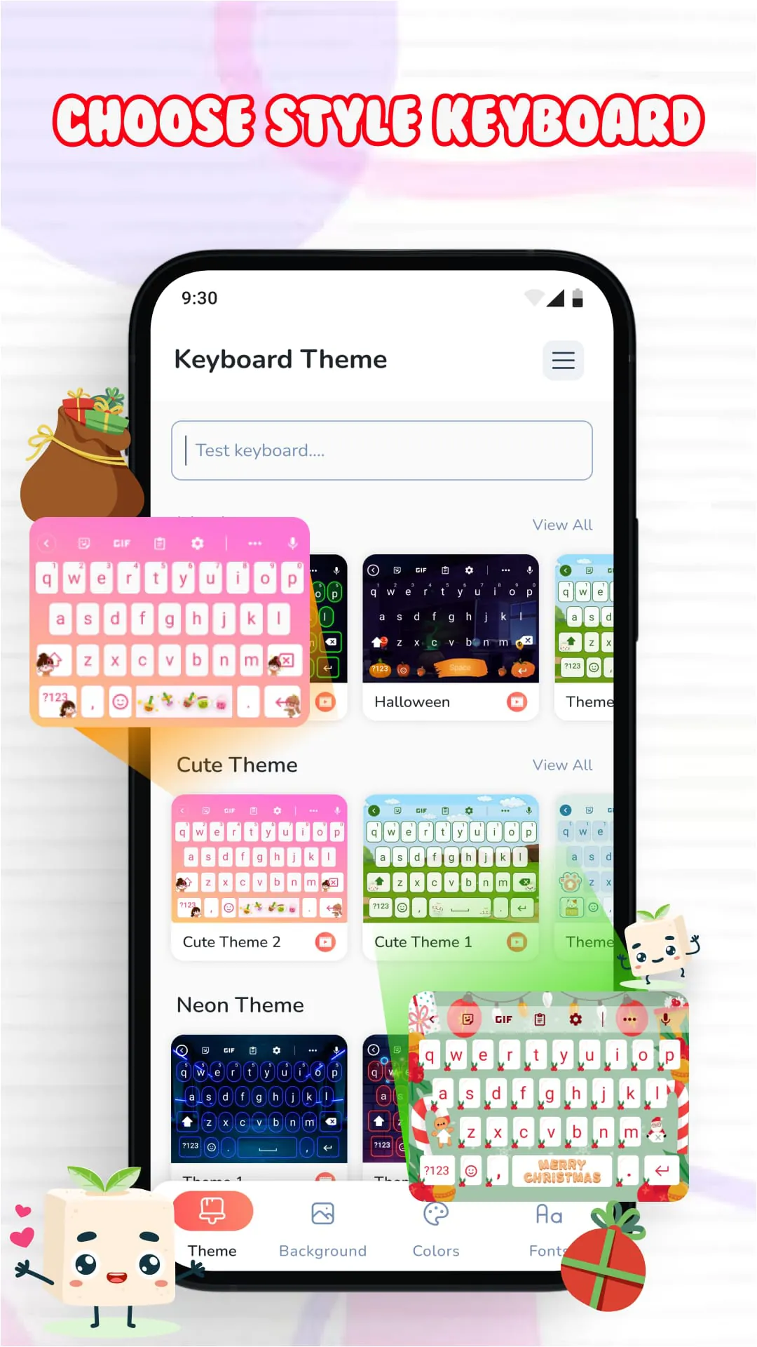 Emoji Keyboard: Theme, Photo