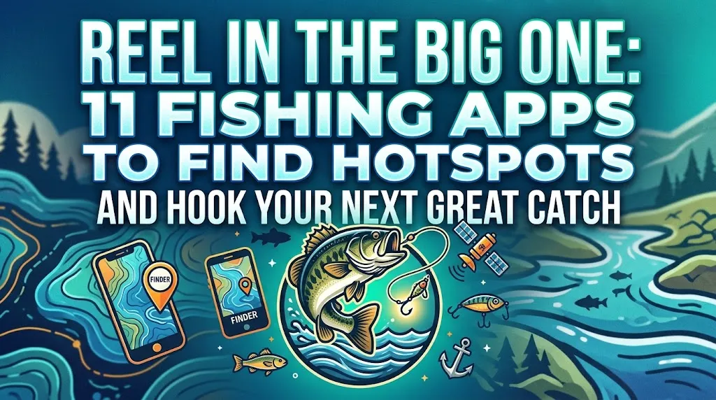 Reel in the Big One: 11 Fishing Apps to Find Hotspots and Hook Your Next Great Catch