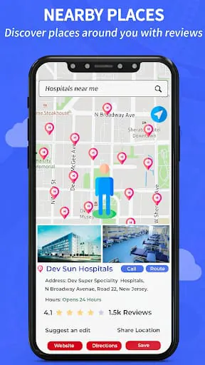 GPS Navigation-Maps Directions