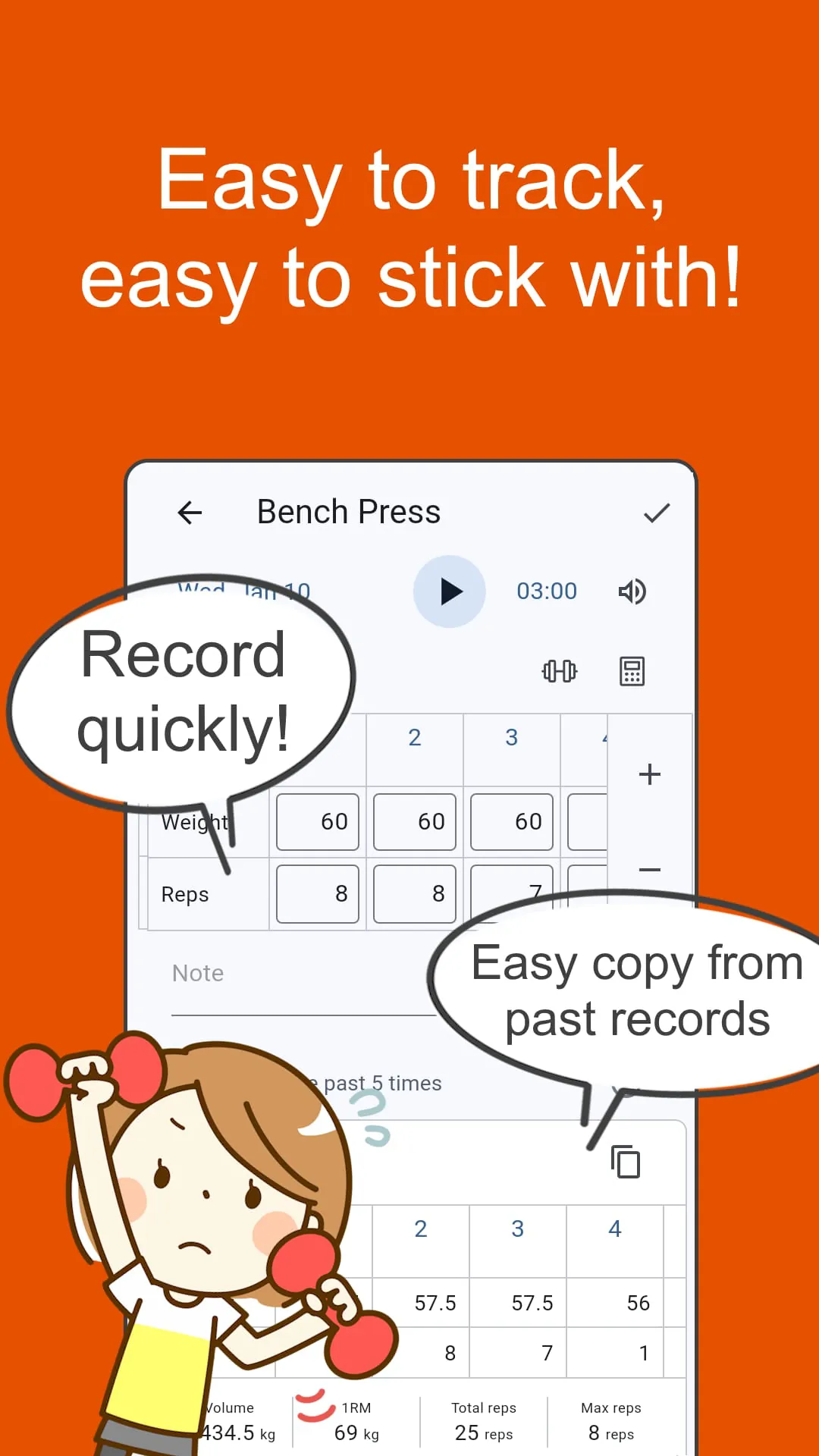 KINNIK: Workout Tracker