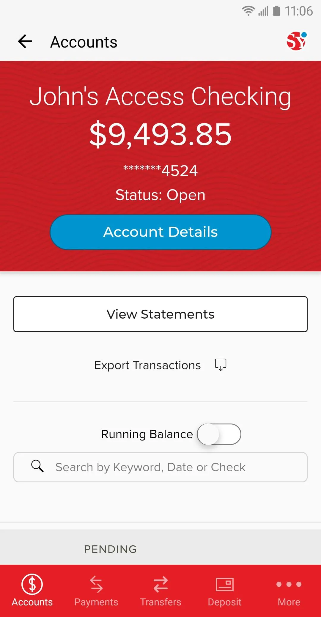 My Synovus Mobile Banking