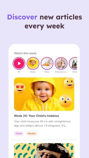 Momly: Pregnancy App & Tracker