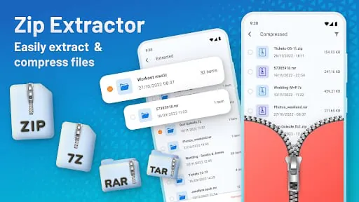 Zip Extractor - UnZIP & UnRAR