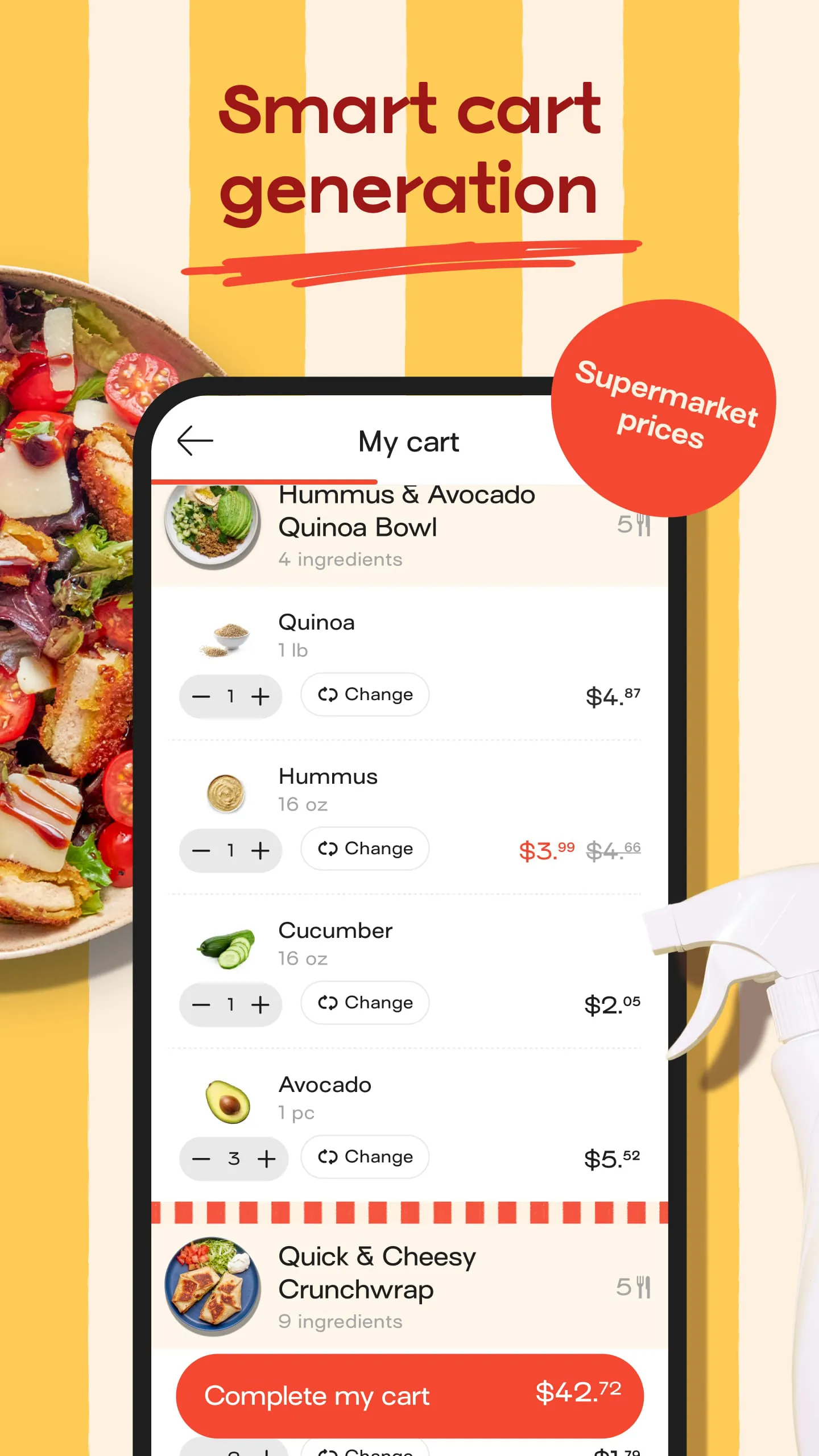 Jow - easy recipes & groceries